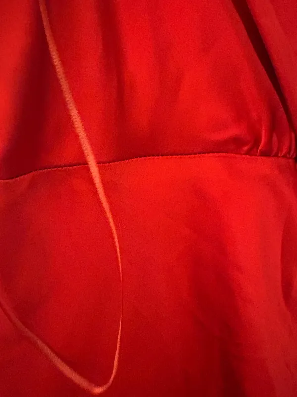 ZARA Red Dress Long - Image 4