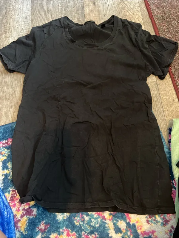 ATM Classic Women's Black Crewneck Tee Size M - Image 3