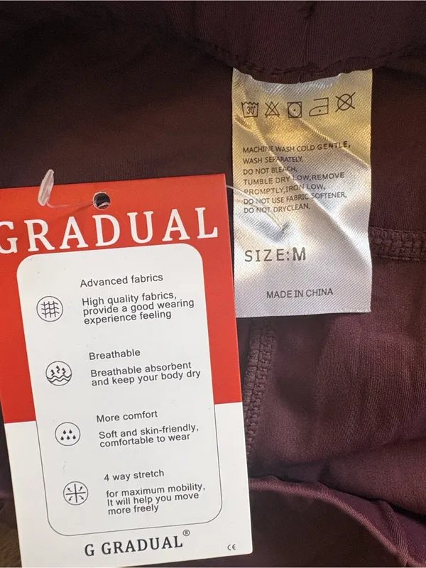 NEW G Gradual Medium Drawstring Straight Leg Pants NWT - Image 3