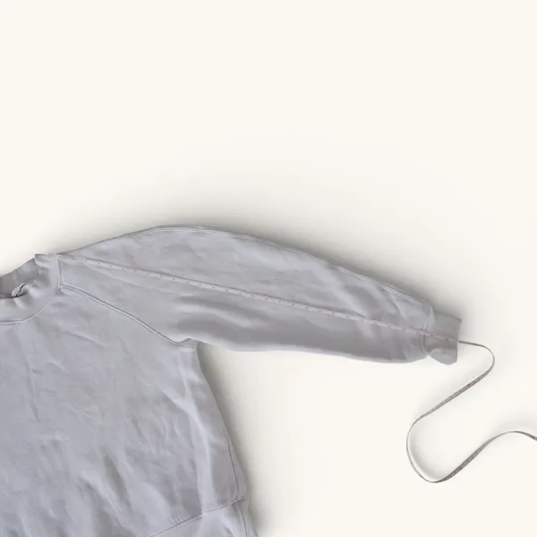 AGOLDE Tarron Mock Neck Sweatshirt Women's Medium Made USA Minimalist‎ Luxe - Image 8