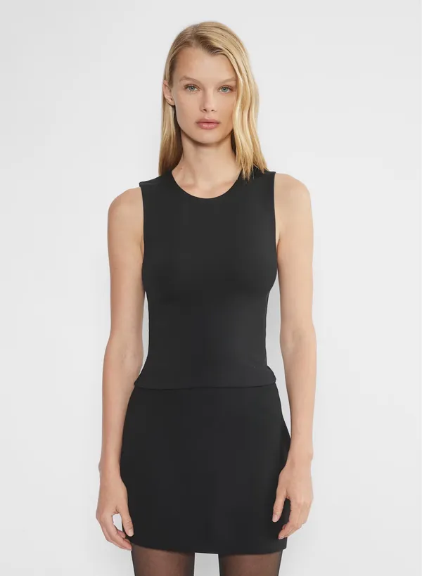 NWOT Aritzia Original Contour Muscle Tank in Black - Image 2