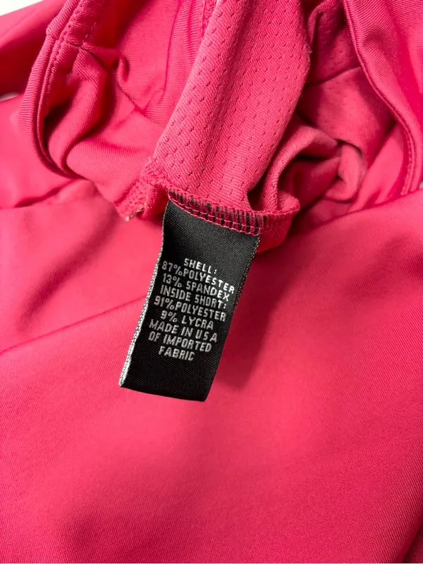 Athleta Hot Pink Performance‎ Skort with White Logo size XL - Image 8