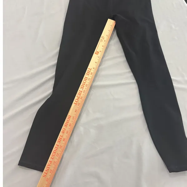 Fabletics PowerHold High Waisted Compression Leggings Black Women 7/8 Length - Image 7