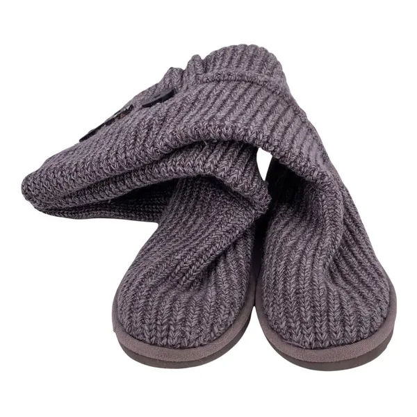 UGG Classic Cardy Knit Boots Gray Women’s Size 6 - Image 7