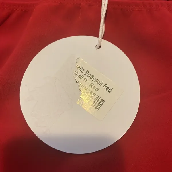 Princess Polly Evella Bodysuit Red size 10 - Image 5