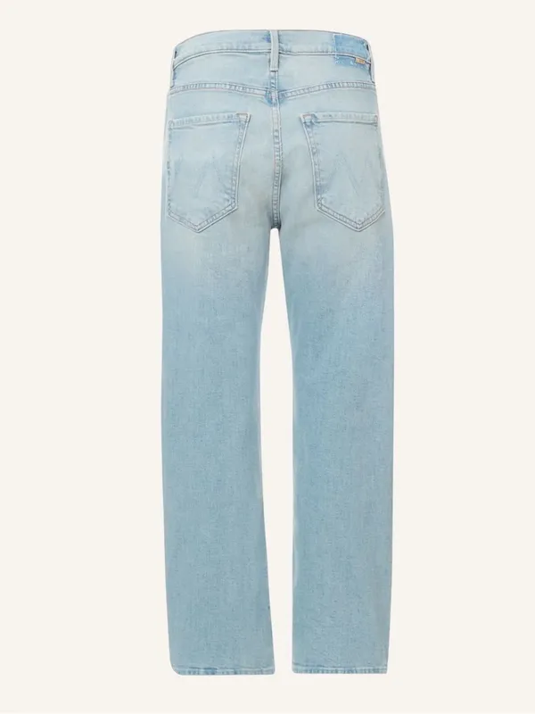 Mother The Ditcher Crop Color-block Denim Jeans, Pre-Party, Size 28 - Image 2