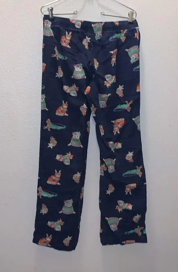 Old Navy blue animal print pajama pants - Image 6