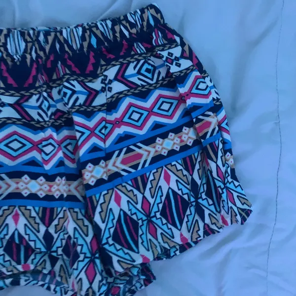 Stoosh Aztec print flowy shorts - Image 7