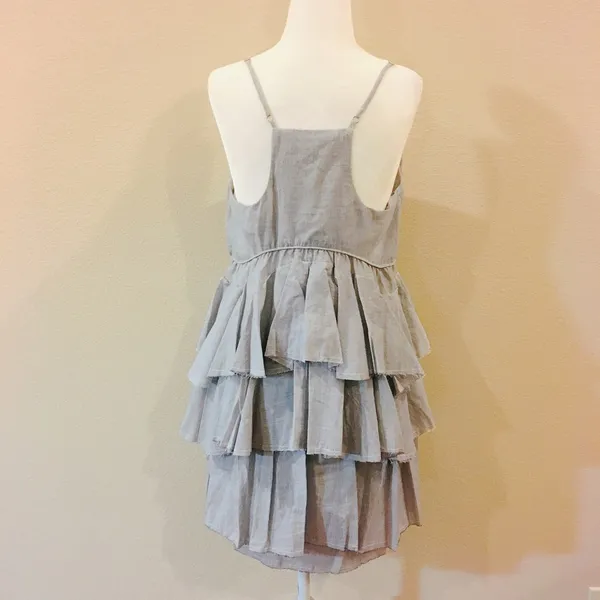 BCBG BCBGenration ruffle layer summer slip dress - Image 2