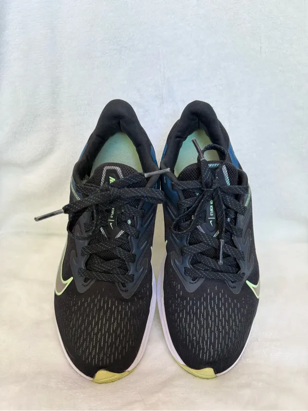 Nike Air Zoom Winflo 7 Black Vapor Green Running Shoes Women’s 6 - Image 3