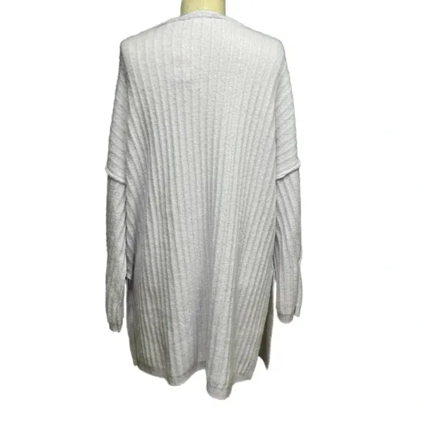 Free People Around‎ the Clock Tunic Sweater Lavender Size Small - Image 13