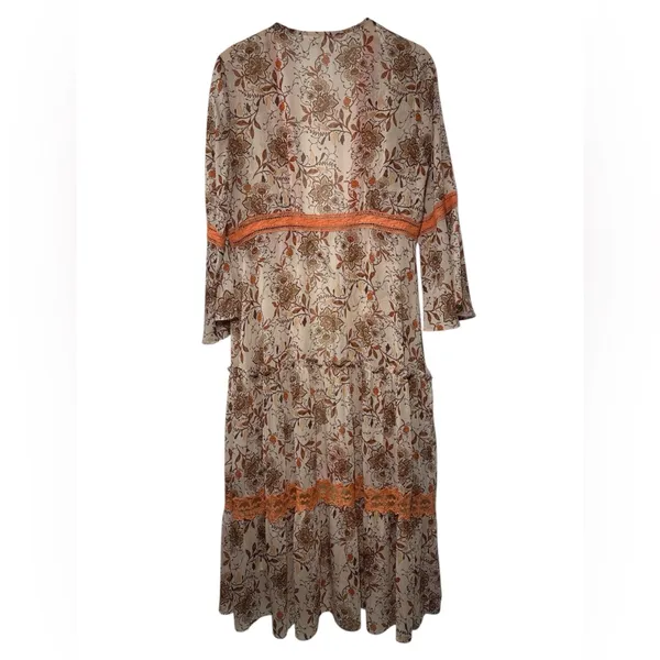 Miss Me Boho Kimono Duster Floral Print - Image 7