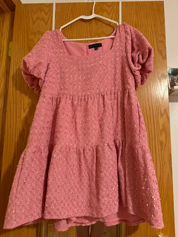 Boutique Dress Pink Size M - Image 2
