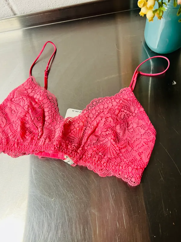 Free People Maya Multiway Bralette Dragonfruit Candy - Image 5