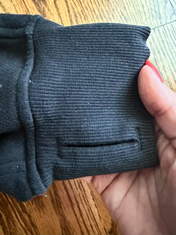 Lululemon Scuba Oversized Pullover Wordmark Black Crewneck Sweatshirt XS/S - Image 10