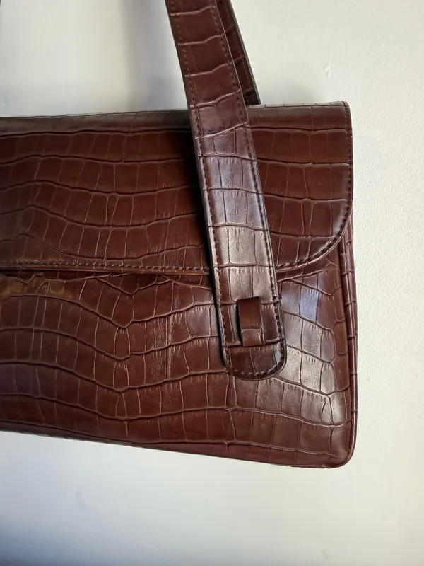 Jones New York Bag Brown Shoulder - Image 4