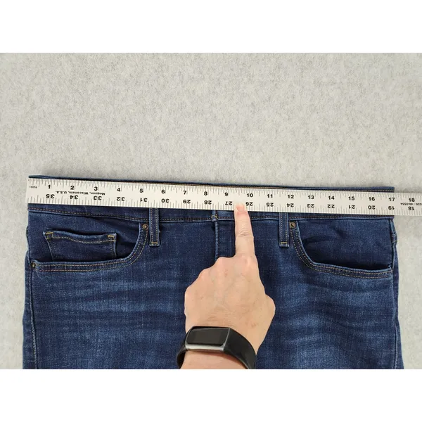 Levi's 311 Shaping Skinny Dark‎ Rinse Stretch Denim Womens Jeans SZ 32 - SOFT! - Image 4