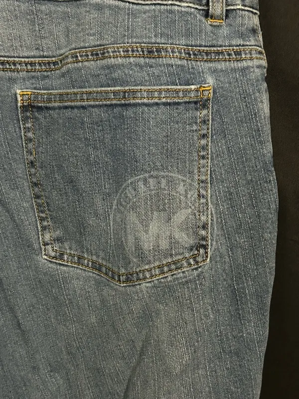 Michael Kors Women’s Classic Blue Denim Jeans SZ 14 - Image 7