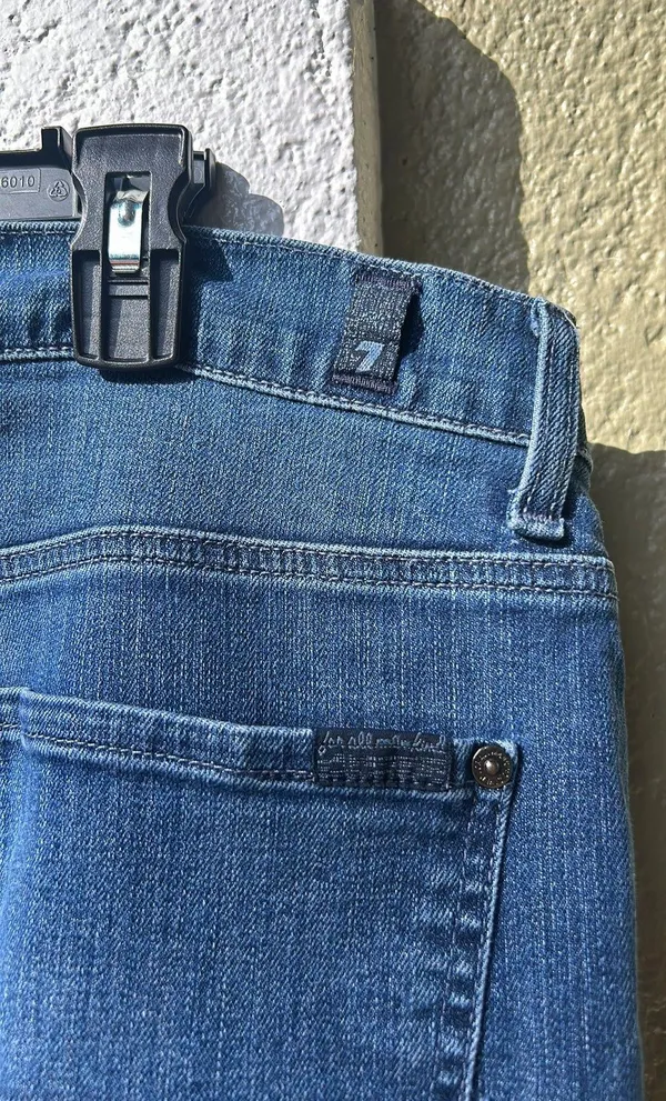7 For All Mankind Boot Cut Jeans - Image 4