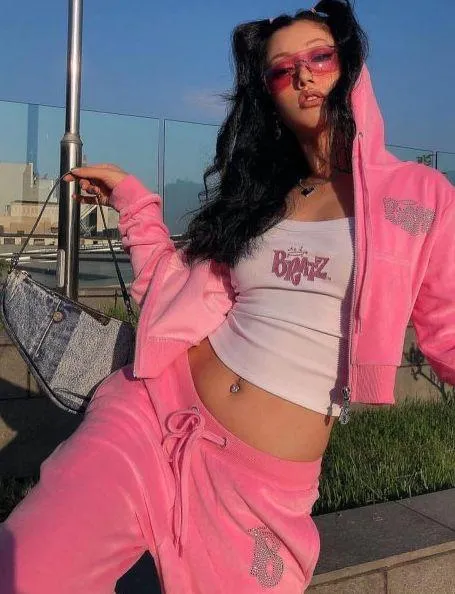 Pink Bratz Pants Size XXS - Image 2
