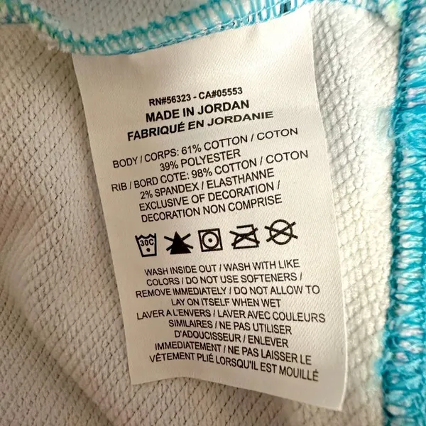 Nike Get Fit French Terry Tie-Dye Training Hoodie - Image 7