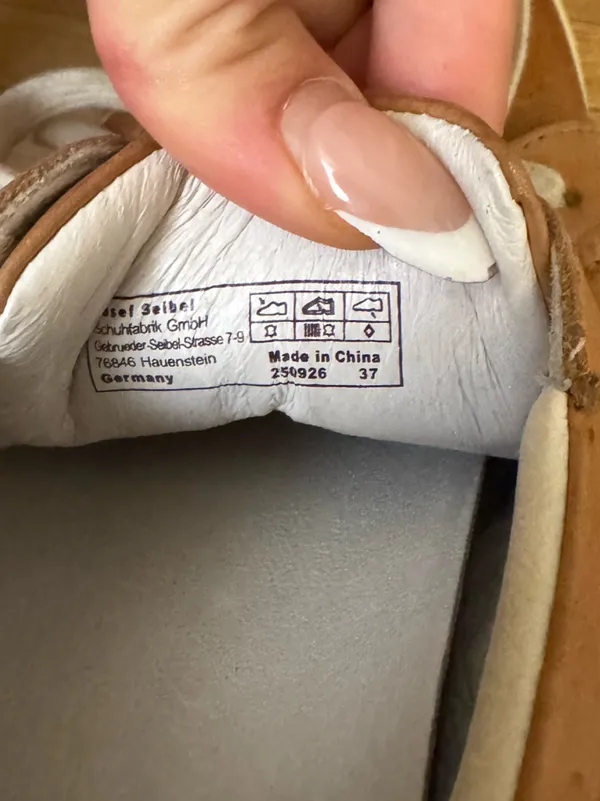 Josef Seibel Leather Sneaker in Brown - Image 7