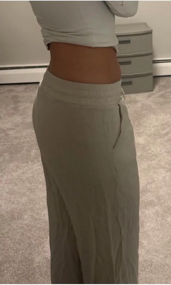 linen pants Tan Size XS - Image 2