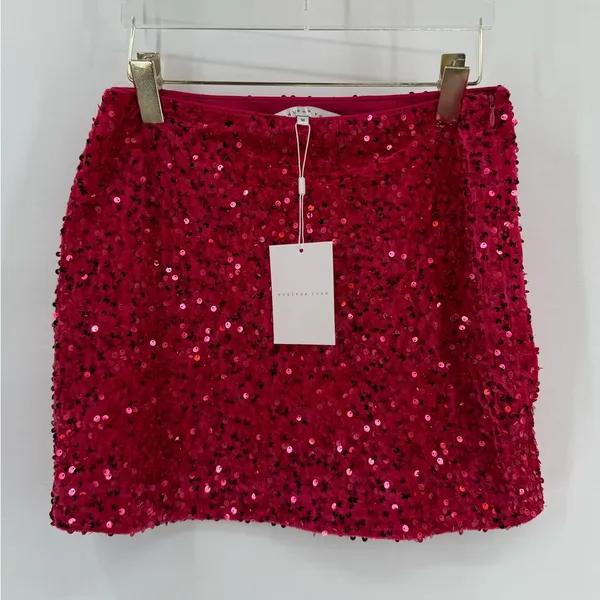 Endless Rose Women's Sequins Velvet Skirt size medium‎ NWT - Image 2