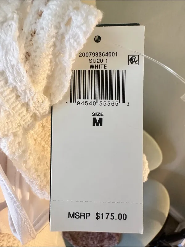 Ralph Lauren White Knit Sleeveless Midi Dress NWT - Image 3