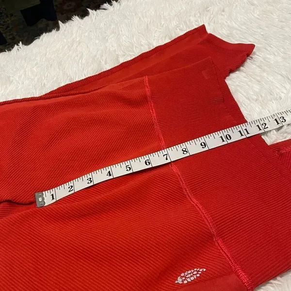 FP Movement Free Throw Legging in Ripe Persimmon Red Orange Large - Image 5
