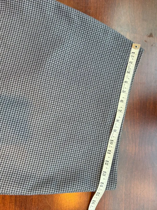 URBAN OUTFITTERS Houndstooth Check Plaid Stretch Mini Skirt Size Small - Image 7