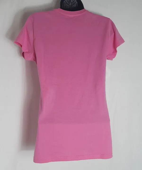 Women's Size Medium Pink Crew Neck T - Image 2