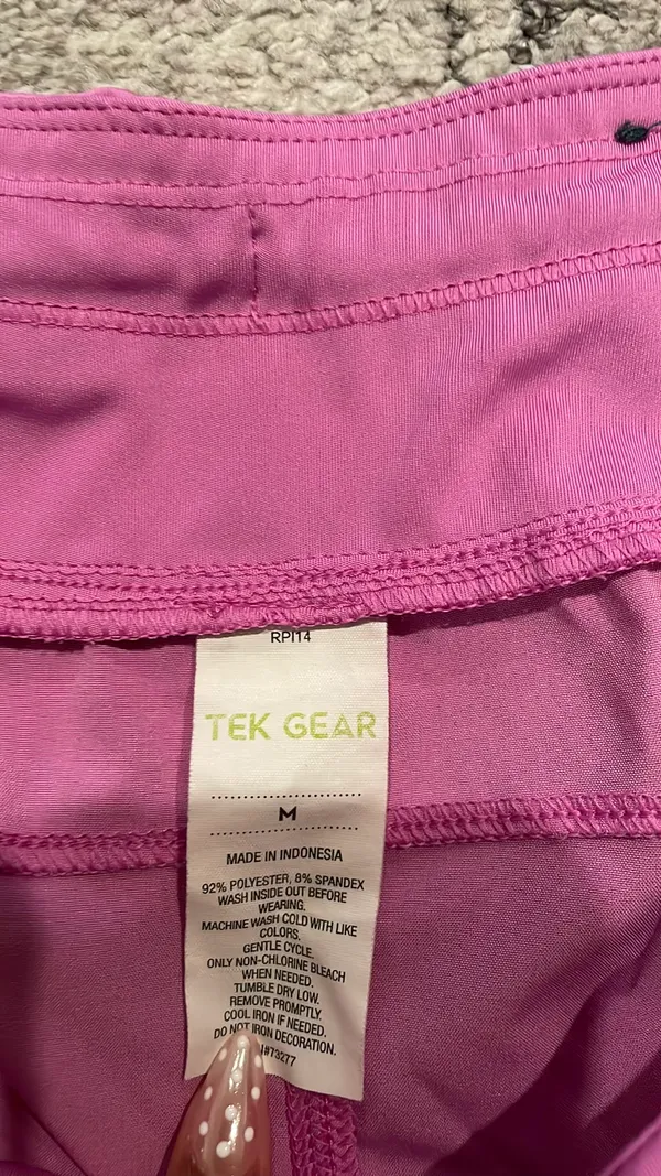 Tek Gear Pink athletic shorts - Image 2