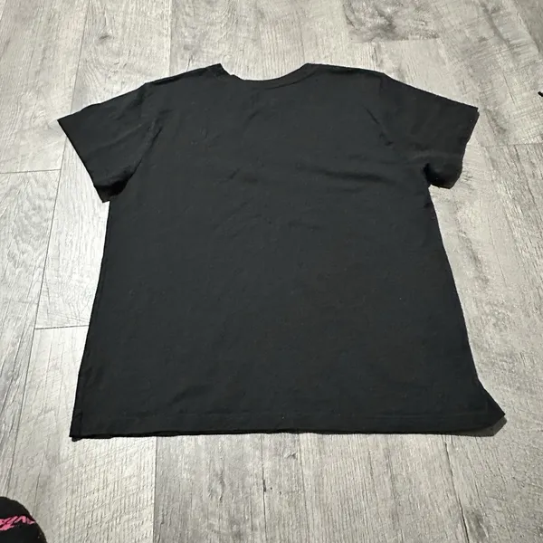 champion black women's tee shirt top medium active round neck athletic - Image 6
