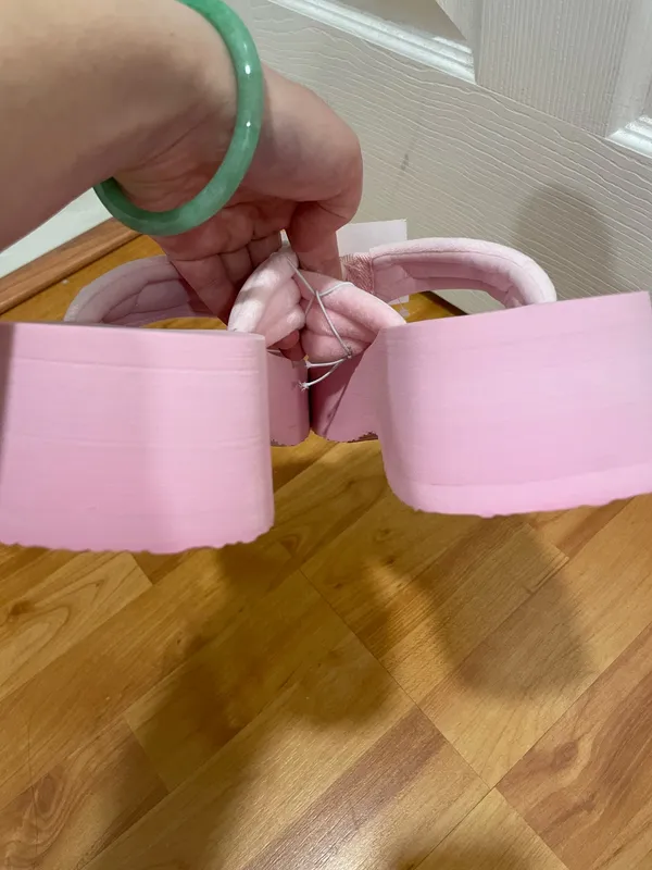 Juicy Couture pink platform sandals  - Image 6