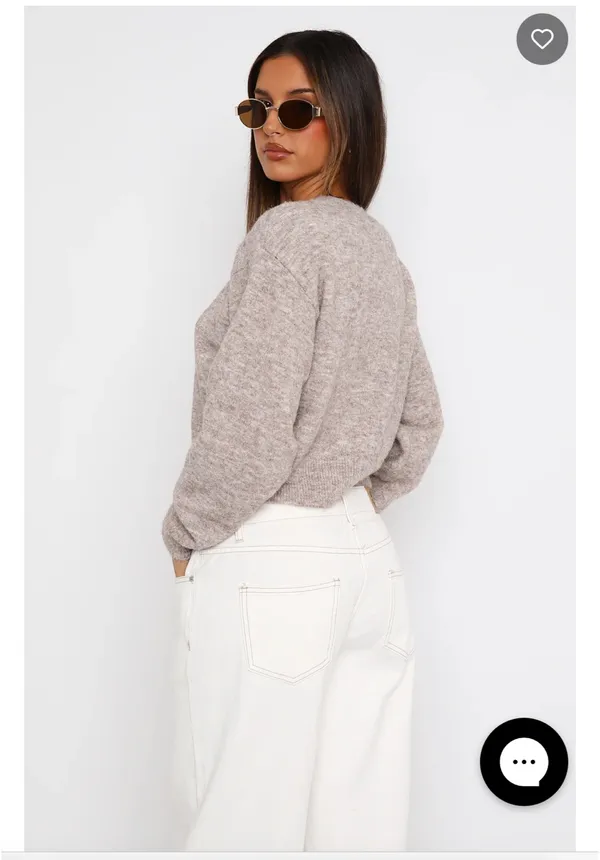 White Fox Boutique Cardigan - Image 4
