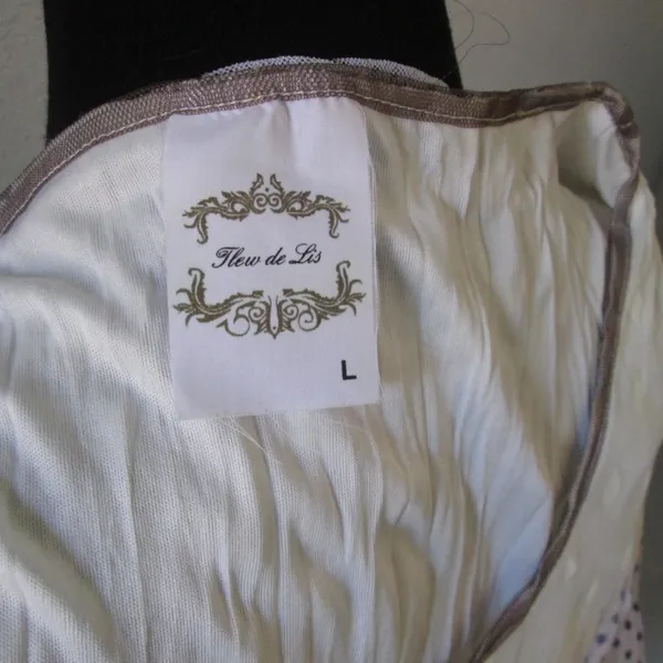 Fleur de Lis Dress -- Size Lg. - Image 6