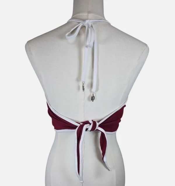 Halter top Red Size M - Image 2