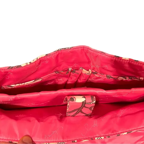 Vera Bradley Laptop Messenger Bag, Blush Pink- like new - Image 5