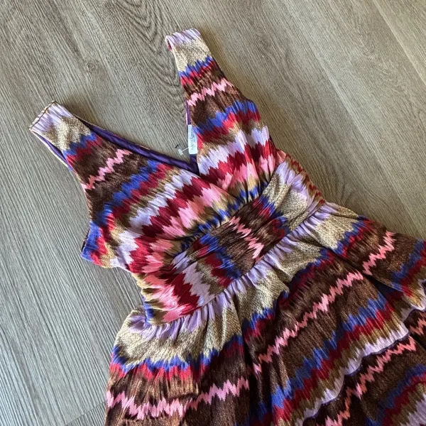 Ramy Brook Laura Zig Zag Tiered Minidress - Image 14
