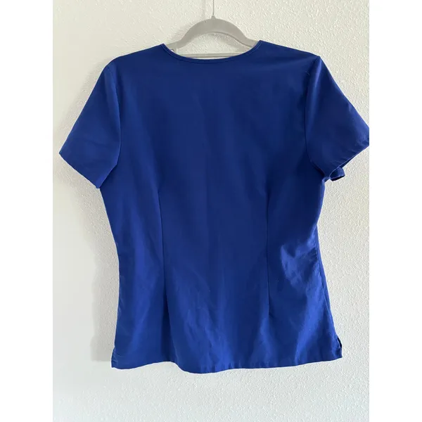 Figs Casma Technical Collection Top Womens‎ Small Blue Pocket Medical Nursing - Image 2