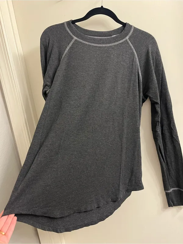 Splits59 Warm Up Pullover Grey Size Small - Image 4