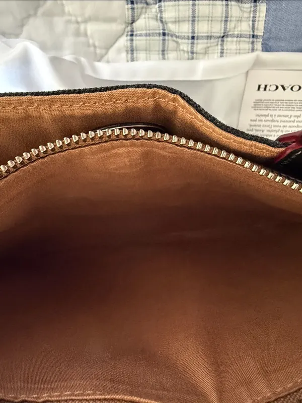 Coach Willow 24 Black Denim - Image 9