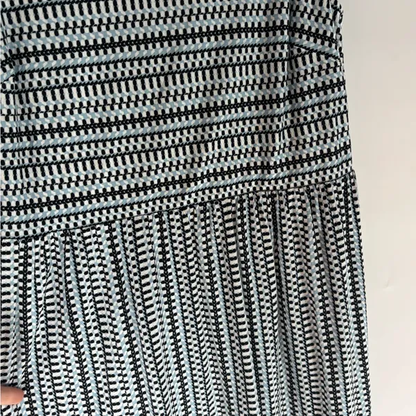 NWT LOFT Blue Boho Pattern Dress - Image 5