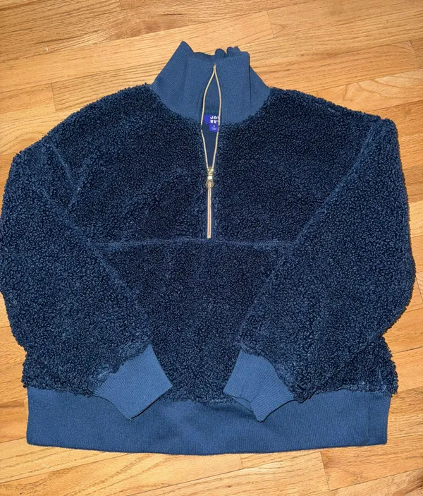 Joylab Sherpa Quarter Zip Small - Image 3