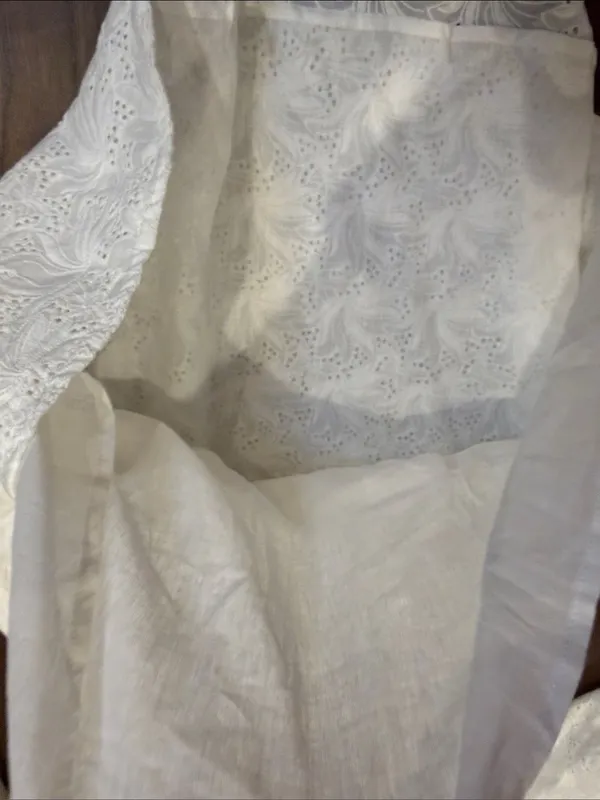 Nicholas Danni Bow-Detailed Broderie Anglaise Mini Size 8 - C30-143 - Image 7