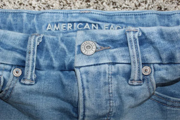 american eagle high rise flare jeans - Image 2