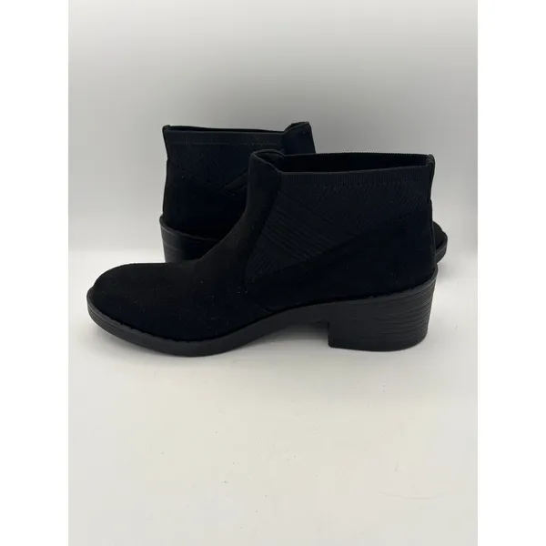Women’s LifeStride Size 10 Black Suede Ankle Boots - Image 5