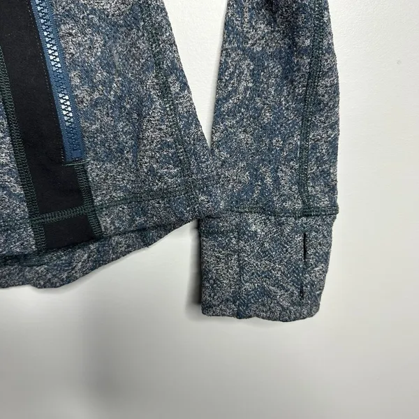 Women's Lululemon‎ Size 4 Define Jacket Full Zip Sweatshirt Brushed Herringbone - Image 3