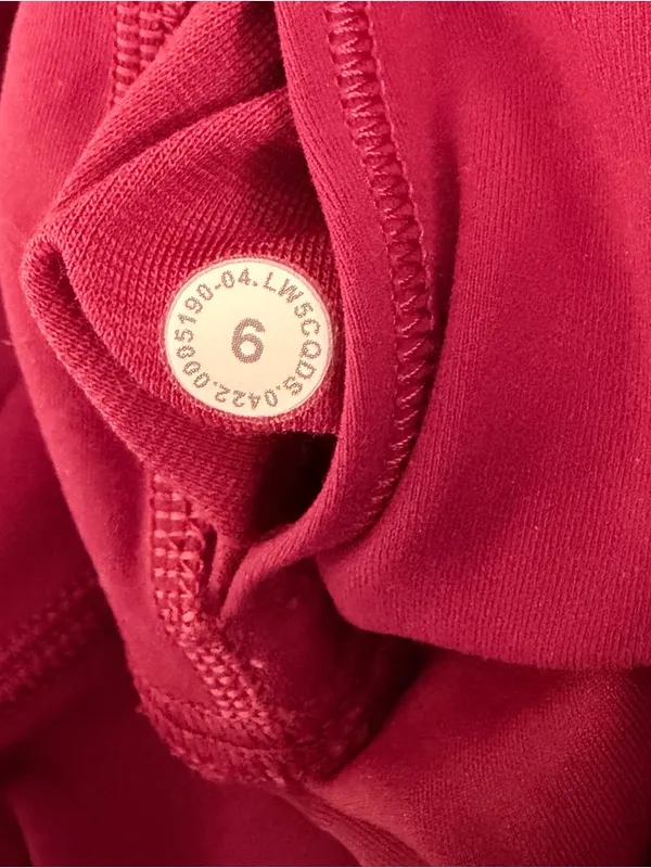 Lululemon Wunder Train High-Rise Tight 25"‎ Pomegranate W5CQDS - Image 7
